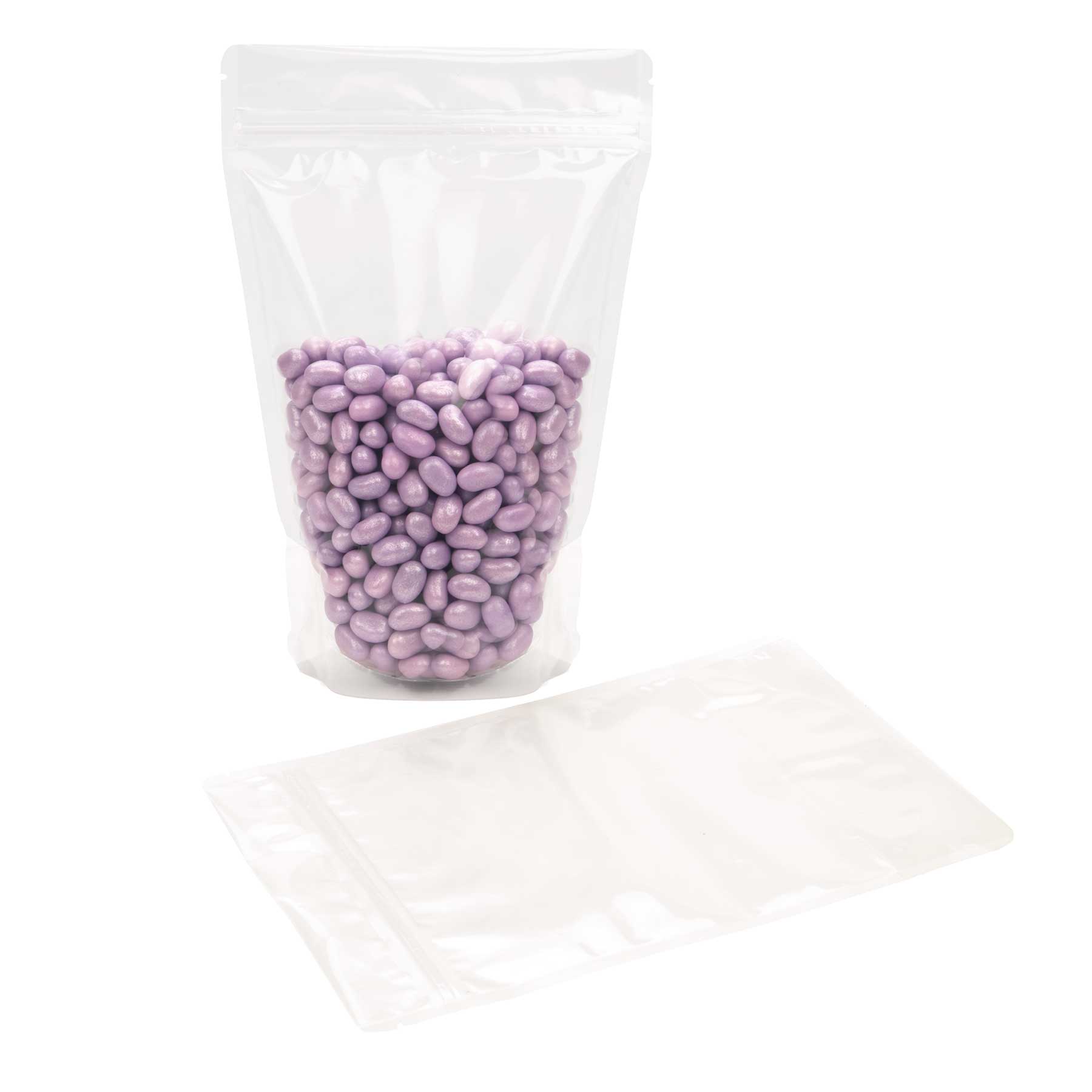 Standard Clear Stand Up Zipper Pouches