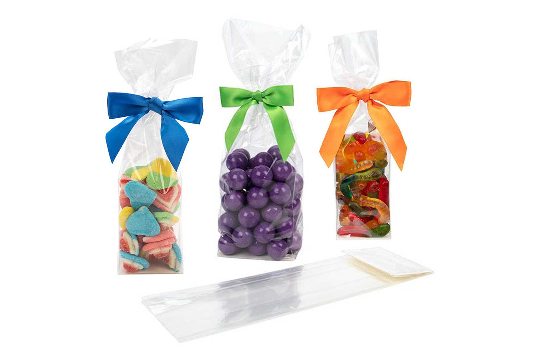 Premium Flat Bottom Gusset Bags with Paper Insert