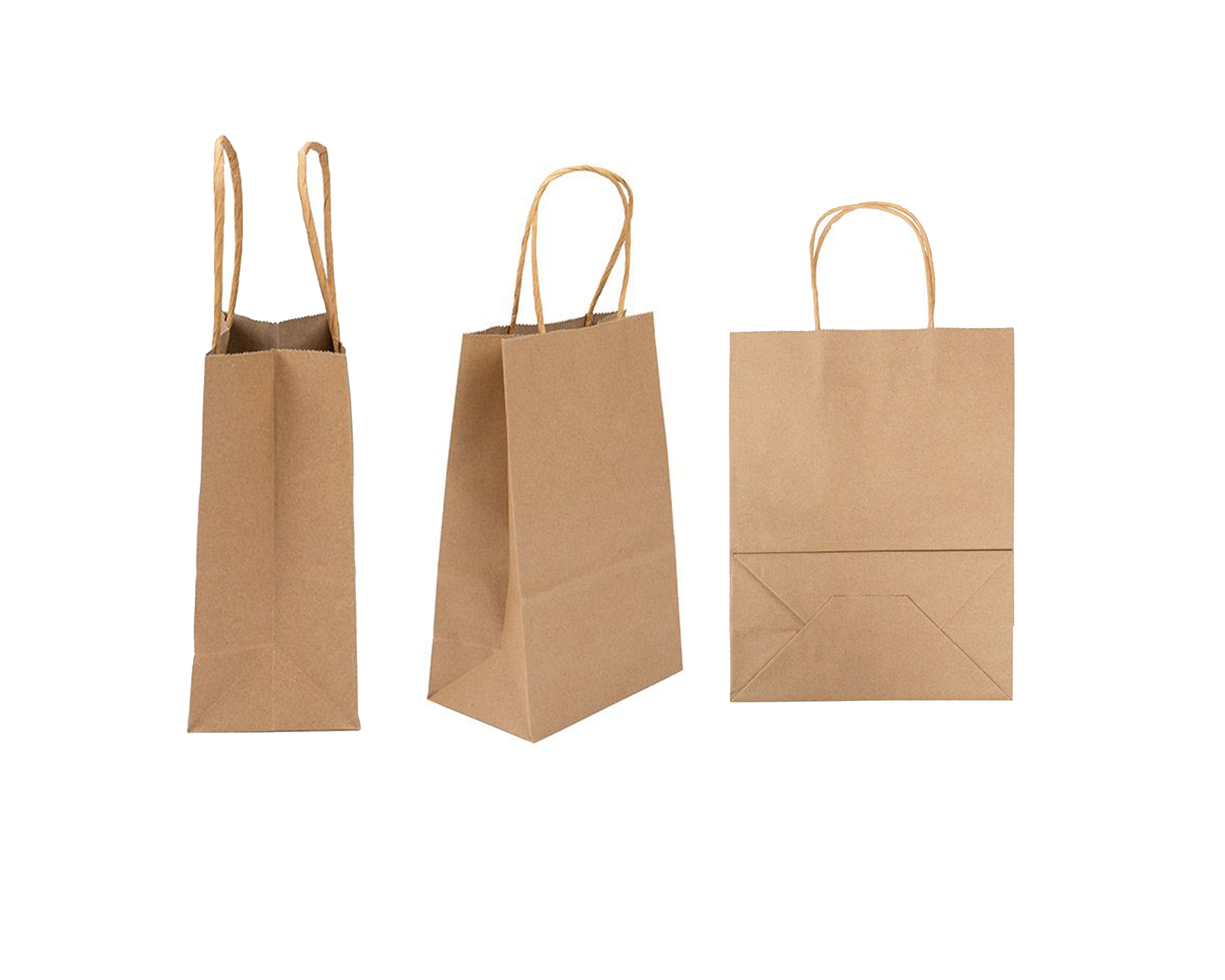 Paper Merchandise Handle Bags (New)