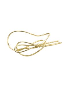 10MG Metallic Gold Elastic Stretch Loop - 10"