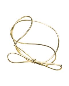 16MG Metallic Gold Elastic Stretch Loop - 16"