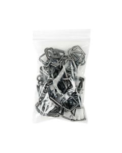 2PE46 2 Mil Polyethylene Zipper Bag – 4” x 6”