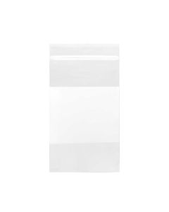 4WE35 4 Mil Polyethylene Zipper Bag – 3” x 5” (White Block)