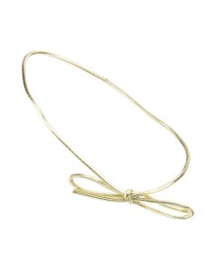 8MG 8"- Metallic Gold Elastic Stretch Loop