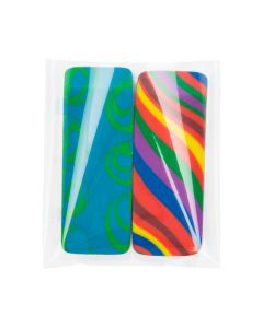 B2X2NF Crystal Clear No Flap Bags – 2” x 2 1/8”