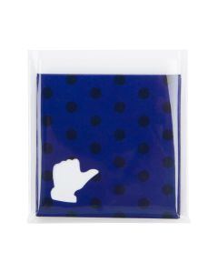 B3X3NF Crystal Clear No Flap Bags – 3” x 3 1/8”