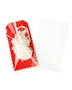 B3X5SNF Crystal Clear No Flap Bags – 3” x 5 1/8”