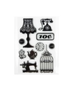 B4N6NF Crystal Clear No Flap Bags –4 13/16” x 6 5/16”