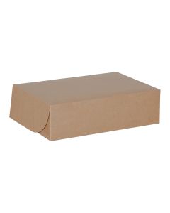 CBHC1410K Lock Corner Bakery Box (Kraft) - 14" x 10" x 4"