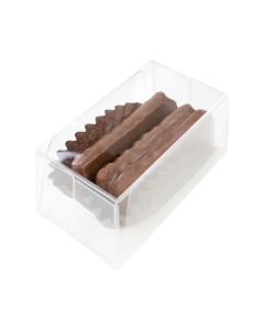 CNDY226 Chocolate & Truffle Box Set w/Insert (Holds 2 Standard Chocolates) – 1 3/8” x 2 ¾” x 1 7/16”