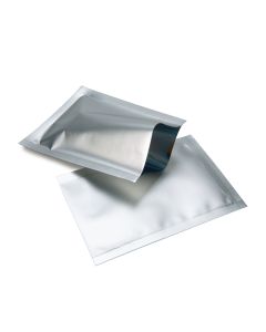 CRB1S Single Use Child Resistant Bag Silver - 2 1/2" x 3 1/2"