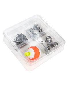 CTBS22 Candy Tackle Box Set (4 Cavities) - 4 1/16" x 4 1/16" x 1"