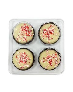 CTBS22O Round Cookie Tackle Box Set (4 Cavities) - 5" x 5" x 11/16"