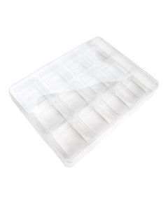 CTBS34 Candy Tackle Box Set (12 Cavities) - 5 15/16" x 7 3/4" x 1"