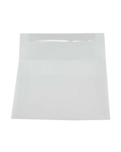 E300 Frosty Clear Translucent Vellum A7 Envelope 30# - 5 1/4" x 7 1/4"