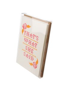 FB1 Crystal Clear Boxes – 5 3/8” x 7 3/8” x 5/8”