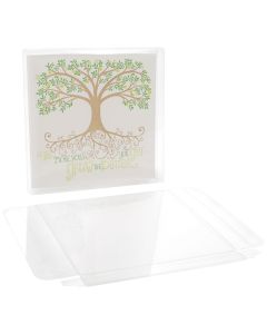 FB11 Crystal Clear Boxes – 5 1/8” x 5 1/16” x 5/8”