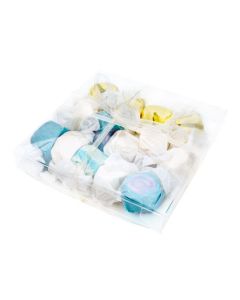 FB231 Crystal Clear Boxes - 4 1/8" x 4 1/16" x 5/8"