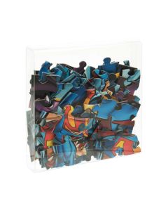 FB50 Crystal Clear Boxes – 5 3/8” x 5 5/16” x 1”