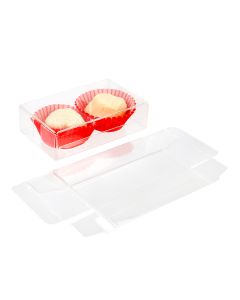 FB91 Crystal Clear Boxes – 2 1/8” x 3 5/8” x 1”