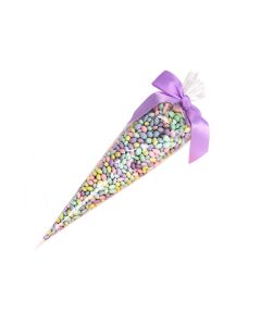 FDACB9 Clear Cone Bags – 6” x 12”