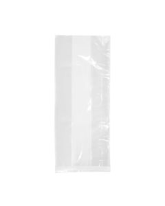 FDAGB14 Crystal Clear Side Gusset Bag – 3 ½” x 2 ¼” x 12”