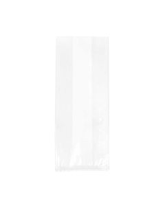 FDAGB3 Crystal Clear Side Gusset Bag – 3 ½” x 2” x 7 ½”