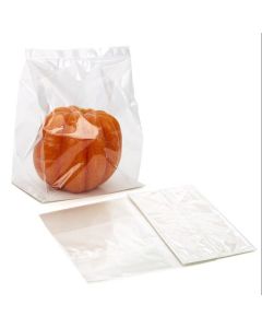 FGPBH8 Heat-Sealable Flat Bottom Gusset Bag with Paper Insert – 7” x 4” x 9”