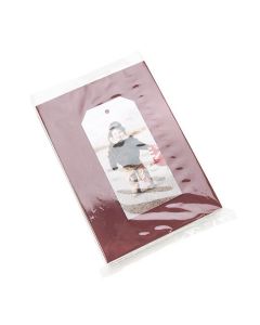 FP168 Polypropylene Flat Bag - 6" x 8"