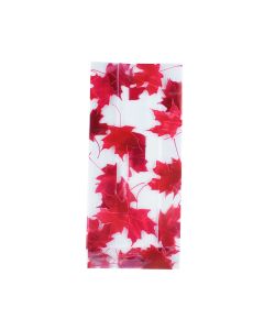 G3OCAN O Canada Printed Gusset Bag - 3 1/2" x 2" x 7 1/2"
