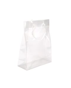 G8ZZ1 Large Gift Bag Clear Glossy - 8 5/8" x 3" x 10 3/4"