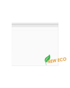 GC12X9 Premium Eco Clear Flap Seal Bags – 12” x 9”