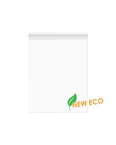 GC4B1 Premium Eco Clear Flap Seal Bags – 4 1/16” x 5 ⅜”