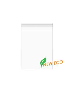 GC4X6 Premium Eco Clear Flap Seal Bags – 4 ¼” x 6 ⅛”