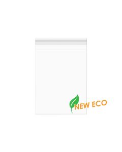 GC4X6XL Premium Eco Clear Flap Seal Bags – 4 ⅝” x 6 ⅜”
