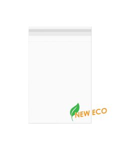 GC6H9 Premium Eco Clear Flap Seal Bags – 6 ½” x 9”