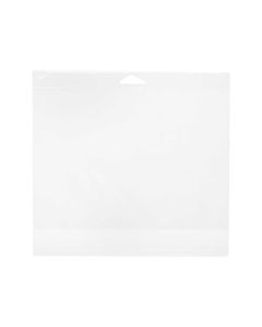 HB119H Crystal Clear Hanging Bags Flap Seal –11 5/8” x 9 ½”