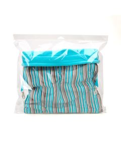 HB16X13 Crystal Clear Hanging Bags Flap Seal –16 7/8” x 13 7/16”