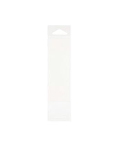 HB1X8XL Crystal Clear Hanging Bags Flap Seal – 1 ¾” x 8”