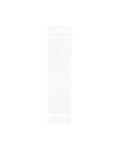 HB27W Crystal Clear Hanging Bags Flap Seal – 2 ¾” x 7 1/16”