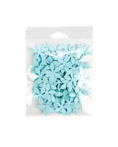 HB44XL Crystal Clear Hanging Bags Flap Seal –4 ¼” x 4 ¾”