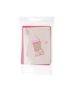 HB5B2 Crystal Clear Hanging Bags Flap Seal –5” x 6”