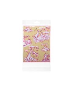 HB65 Crystal Clear Hanging Bags Flap Seal –4 15/16” x 6 13/16”