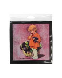 HB6X6 Crystal Clear Hanging Bags Flap Seal –6 7/16” x 6 ¼”