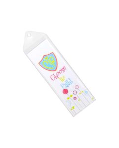 HBM2 Vinyl Hanging Bookmark Sleeve - 2 3/16" x 7 1/8"