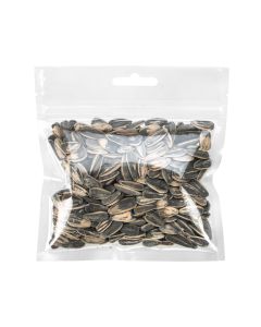 HZB54 Clear Zip Top Hanging  Bag – 5” x 4”