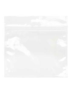 HZB64 Clear Zip Top Hanging  Bag – 6” x 4”