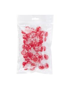 HZB69 Clear Zip Top Hanging  Bag – 6” x 9”