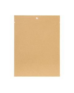 KHS57 Kraft Compostable Heat Seal Bag - 5" x 7"