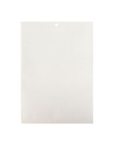 KHS69WK White Kraft Compostable Heat Seal Bag - 6" x 9"